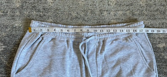 Night Bass University Mens XL Sweatshirt Shorts Set Gray Warm New J9 - Picture 12 of 12